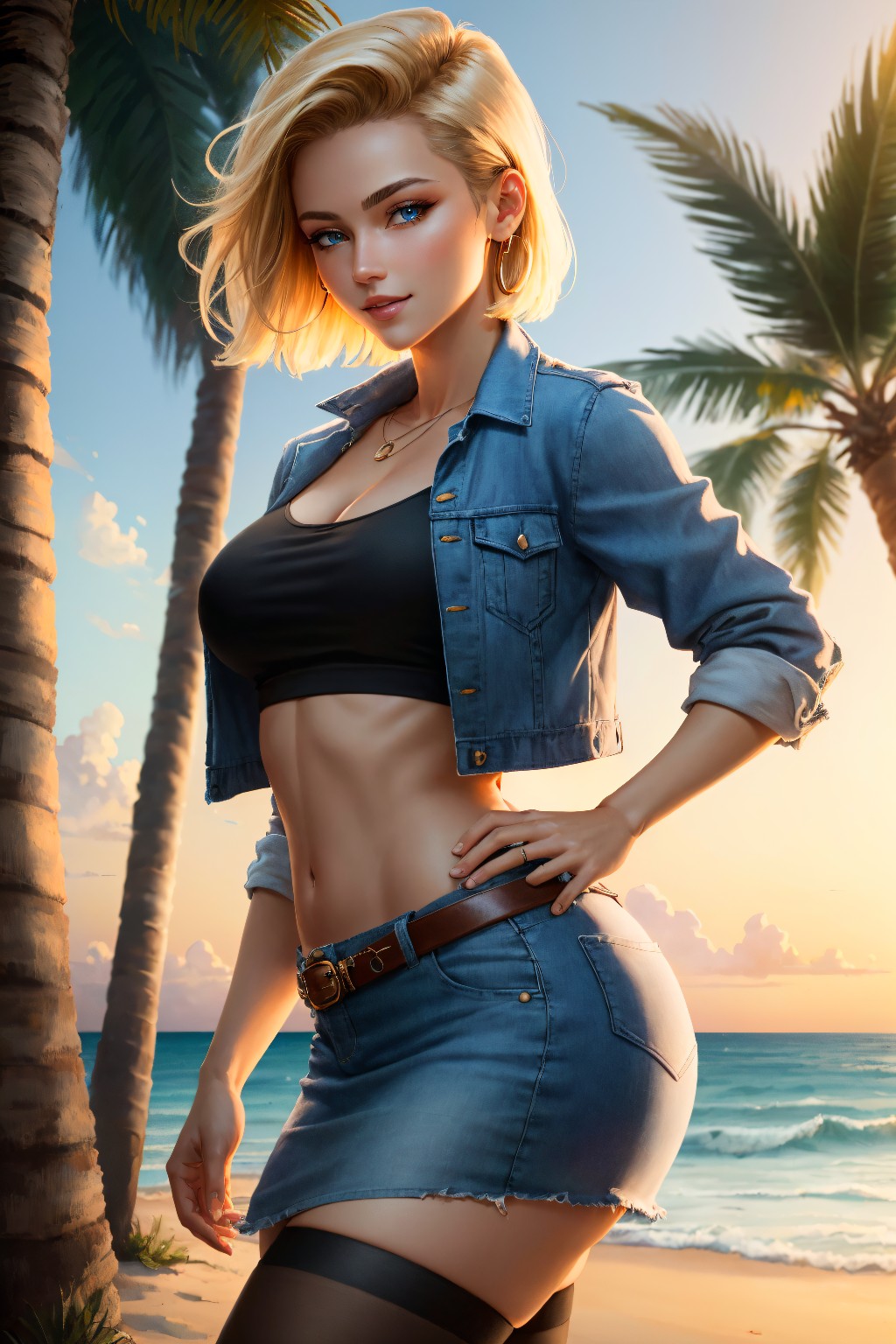 Android 18 - Naughty's All - Stars