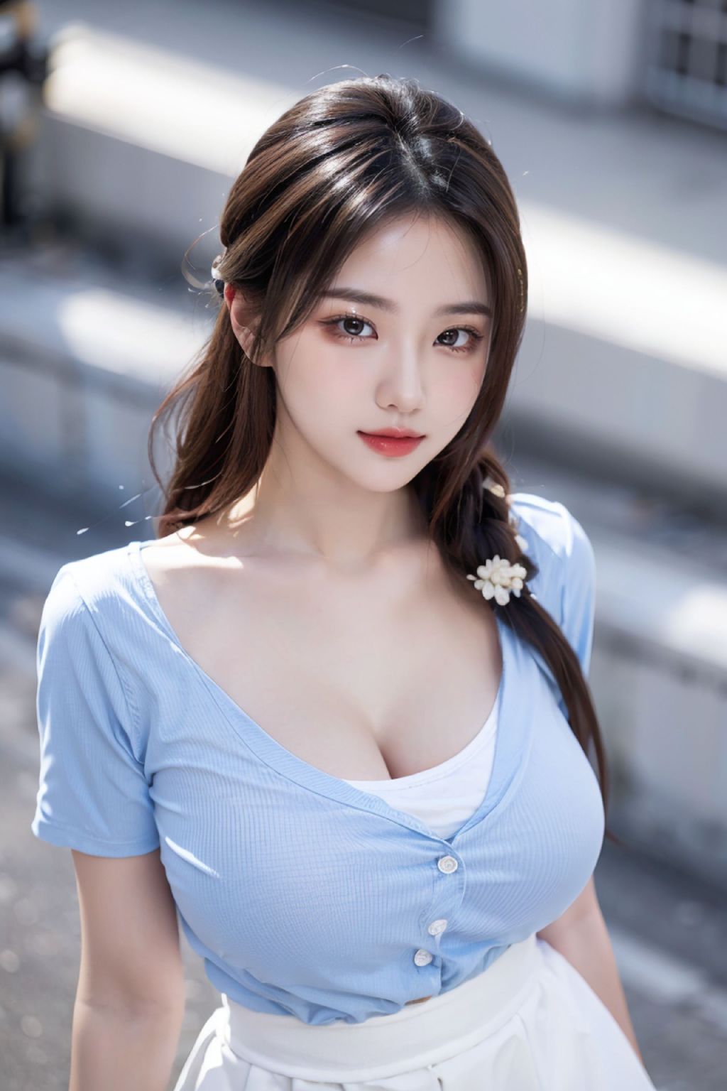 No1058 Blue Shirt_83