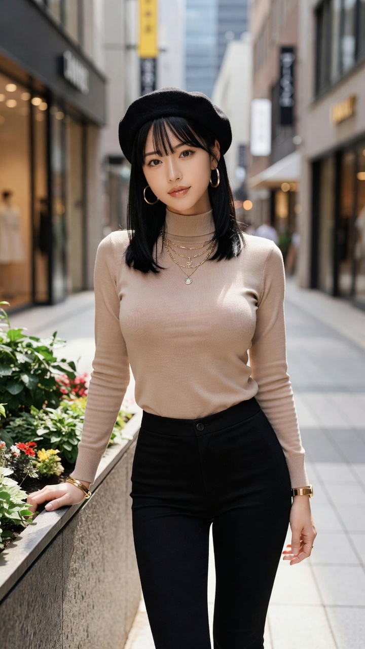 Fashionable women