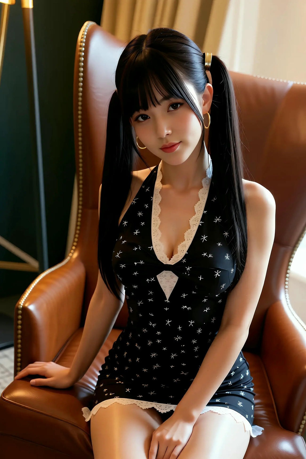 Grapefruit Sasa - Double Ponytail Cute