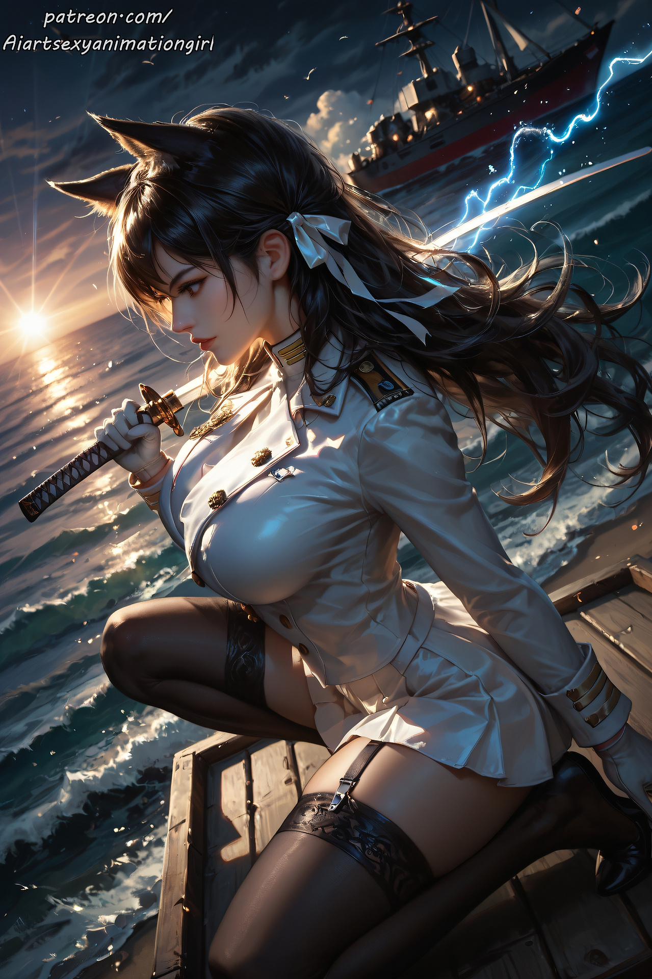 [AiASAG] [4K] 🚢Atago⚔️