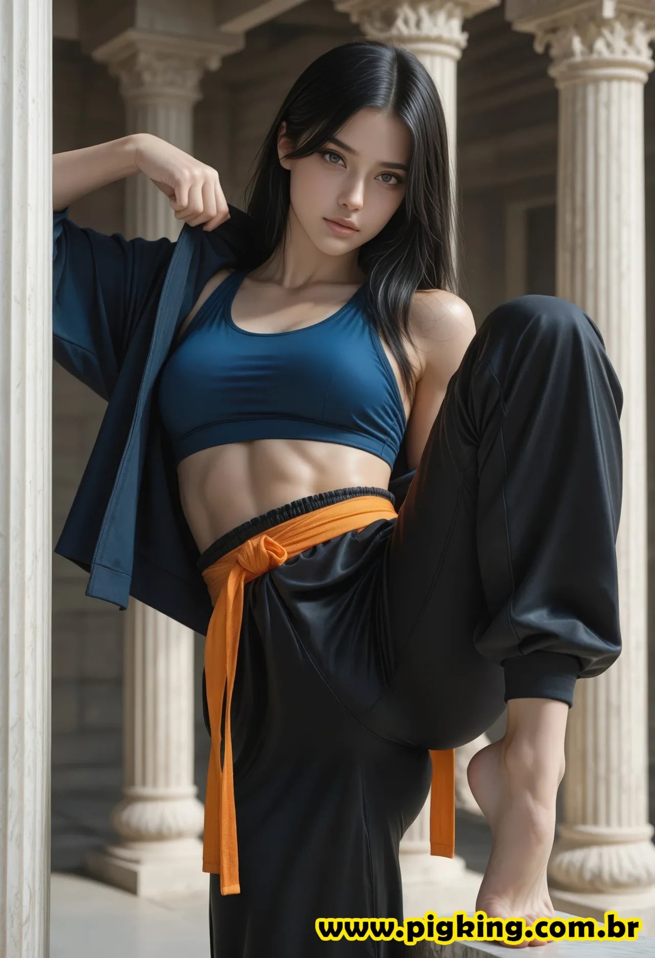⚔️✨ Reina Katsuro - The Golden Ascension