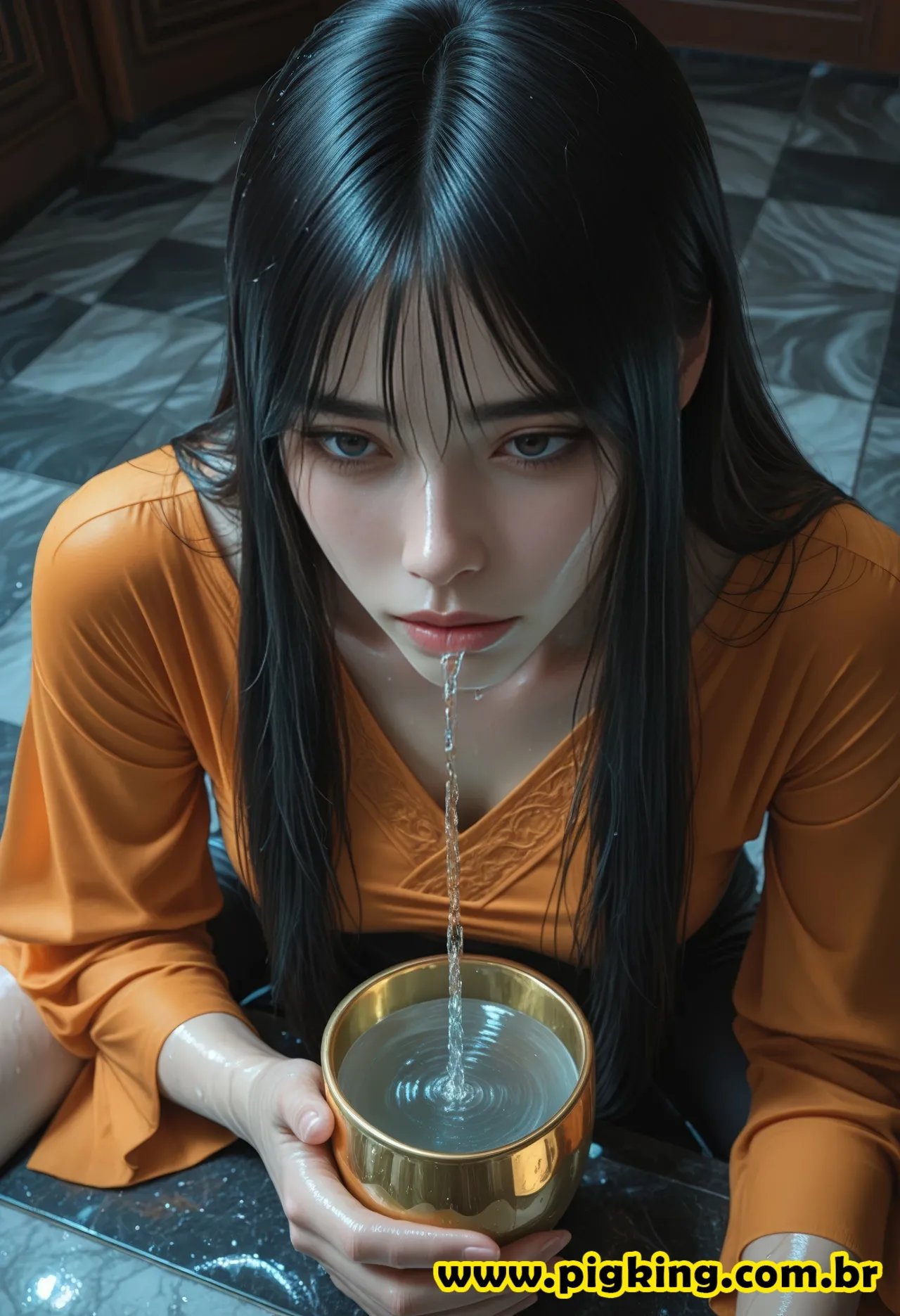 ⚔️✨ Reina Katsuro - The Golden Ascension