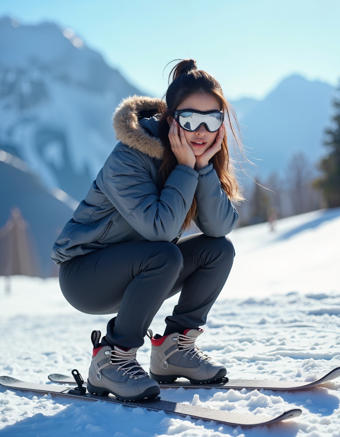 Skiing+Girl+ - 1