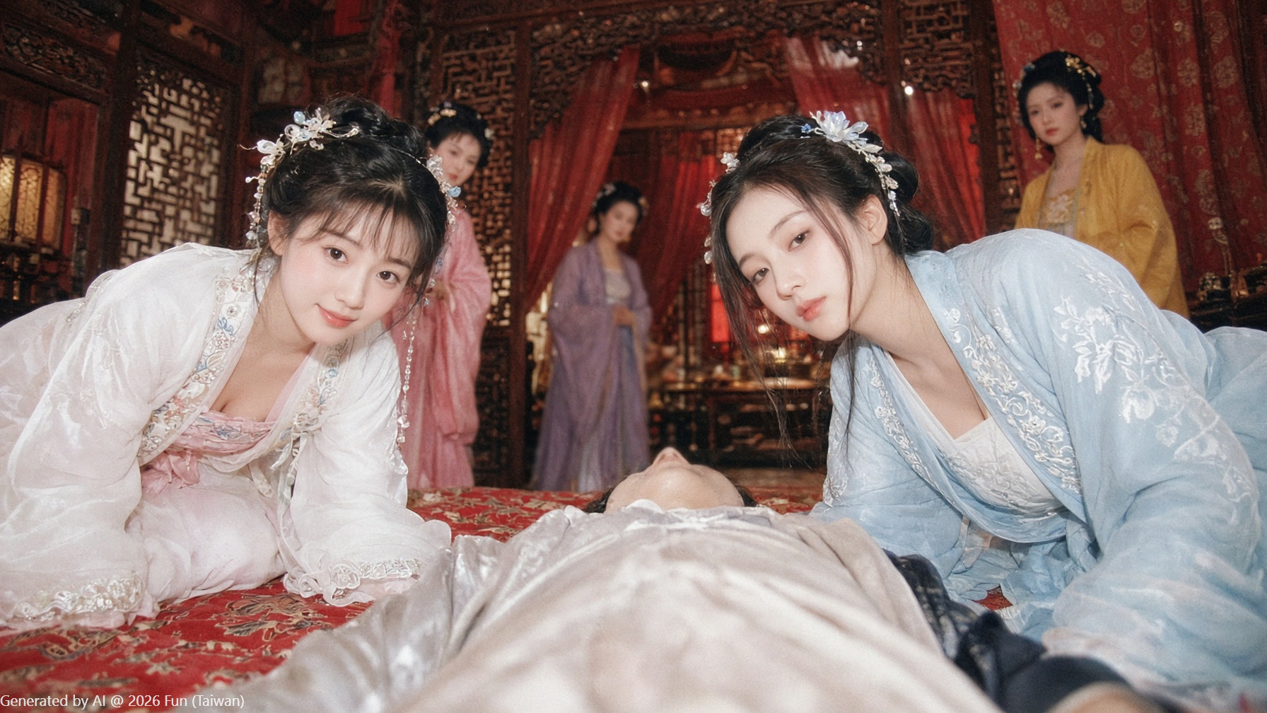 Ancient Chinese Style # 2 Ancient brothels Ancients also know how to play