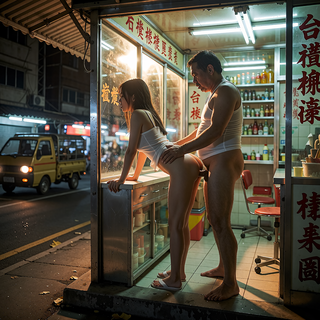 Late-night silence